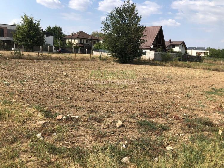 Teren de vanzare Mogosoaia 752 mp utilitati complete deschidere 29.56 - 4