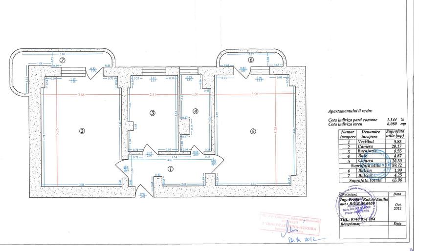 2 camere vanzare Rond Alba Iulia / Decomandat / Vedere libera - 18