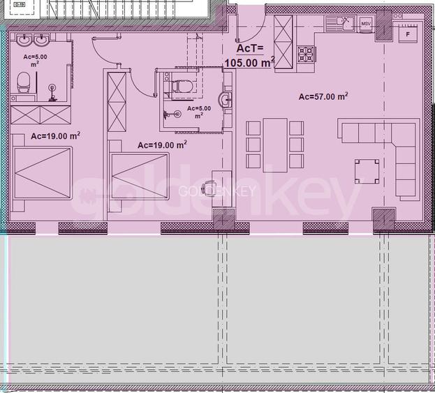 Parc Verdi | 3 camere cu gradina exclusiva | 2 bai | 181mp - 1