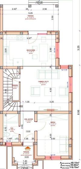 Pozitie excelenta. 4 Dormitoare. Bucatarie inchisa. - 2