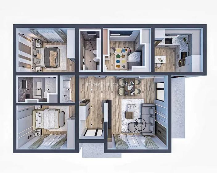 Casa individuala, 4 camere, 2 bai, Valea Ursului-Vorovesti - 4