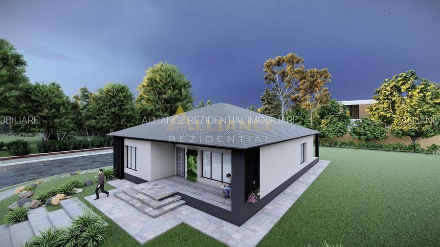 Casa parter moderna | 95 mp utili | 356 mp teren | Incalzire in pardoseala - 2