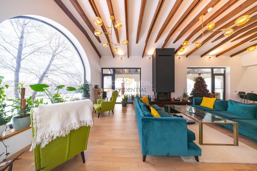 Resedinta spectaculoasa  – Vila exclusivista deschidere directa la lac - 5