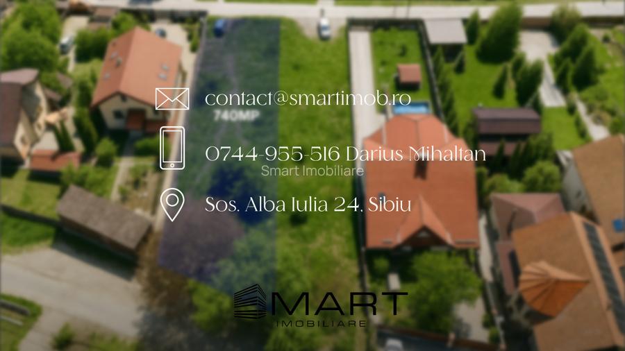 Teren intravilan cu utilitati Sub-Cetate - Cisnadioara - 4