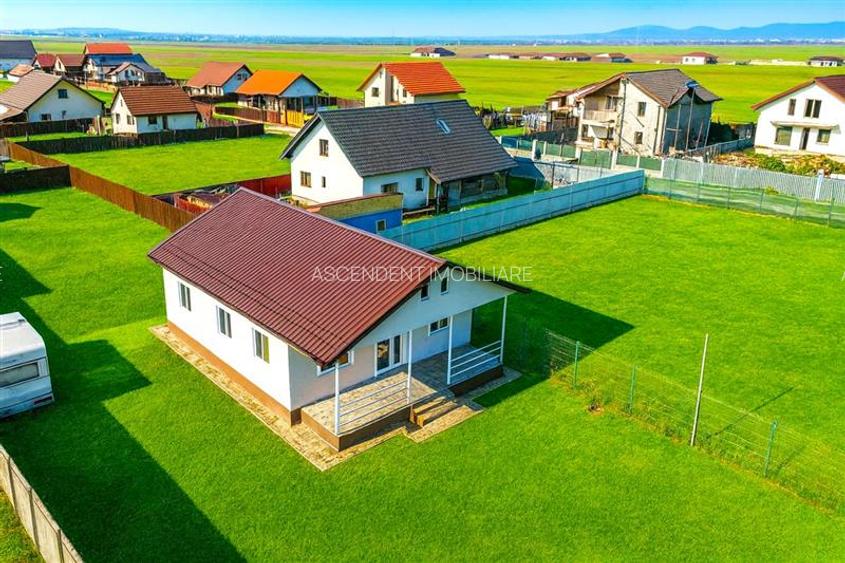 FILM&3D!Calitativa rezidenta, pe unic plan,parc de 1.200 mp, Izvor-Tarlungeni, d - 13