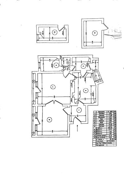 Ap. 3 Cam. | Piața Unirii - vizavi de Magazin Unirea | Renovat - 1