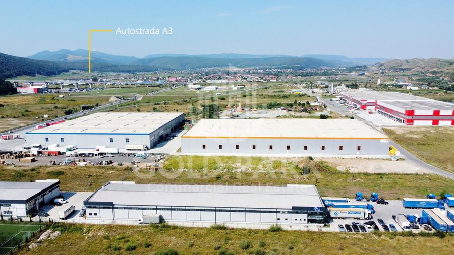 Spatiu Industrial -Zona Autostrazii A3 -10.000 mp Hala Depozitare