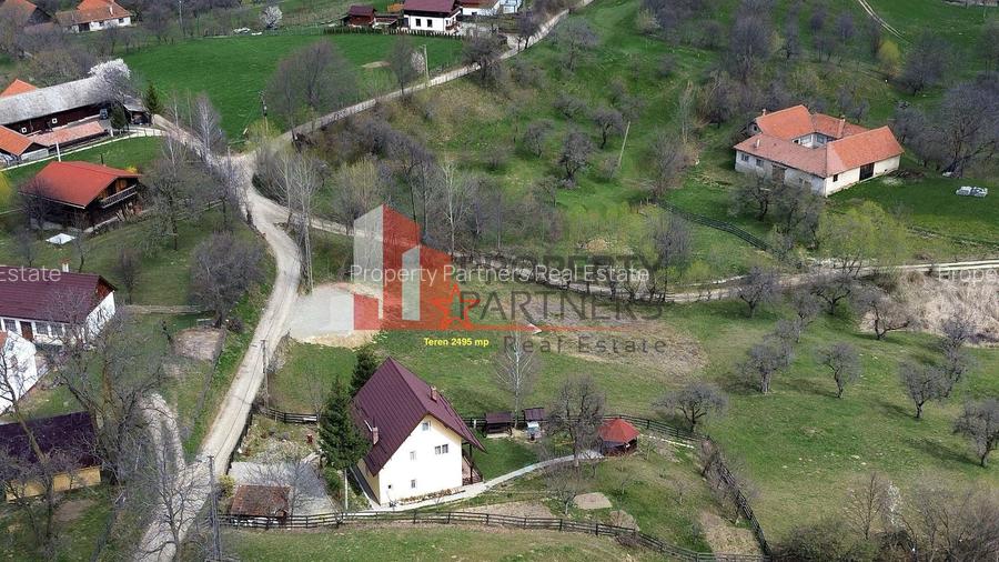 TEREN 2.495 MP | BRAN – SOHODOL | VEDERE PANORAMICĂ SPRE BUCEGI - 10