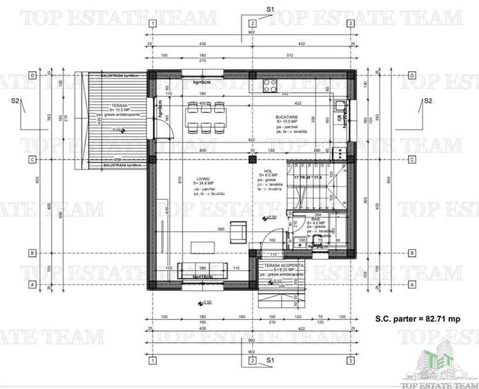 Vila individuala pe stil Mediteranean, cu 4 camere, 3 bai, 2 terase, incalzire i - 18