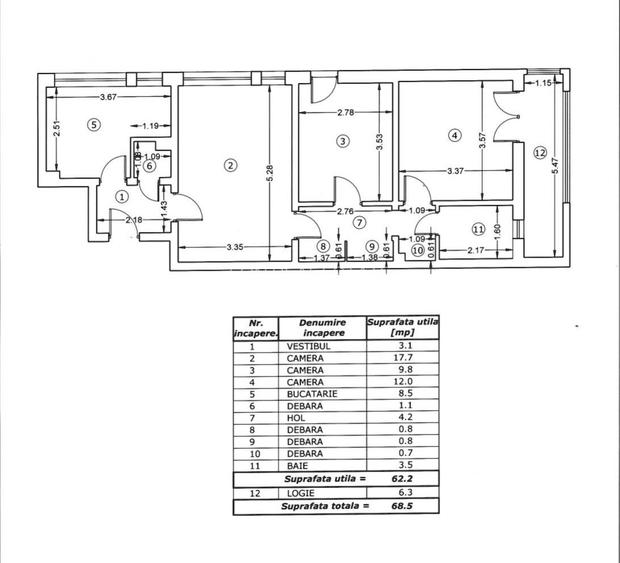 3 camere - Campia Libertatii |  Parcul IOR vis-a-vis  si ParkLake - 1