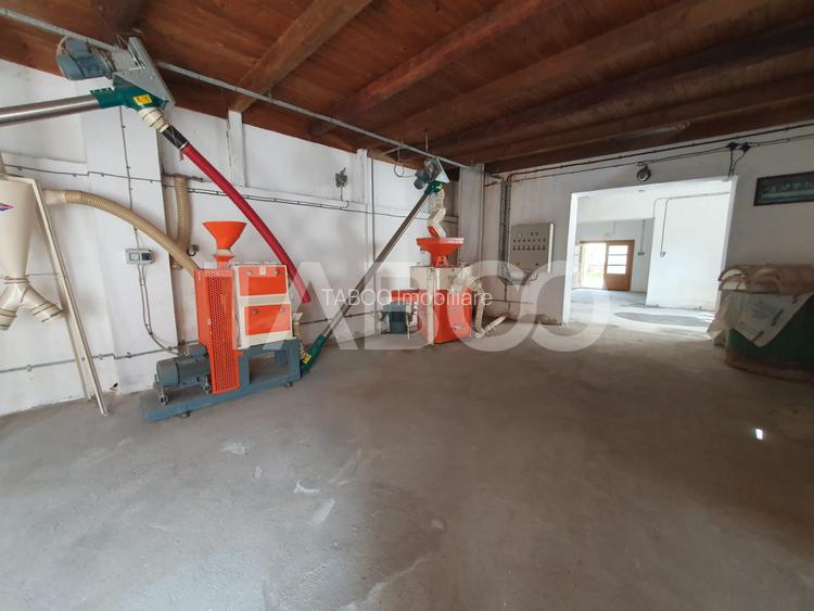 Moara + casa de locuit 375 mp utili 7350 mp teren intravilan - 9