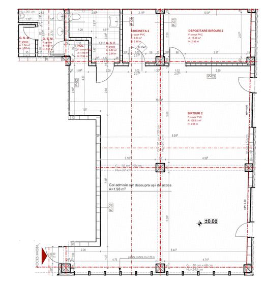 EXCLUSIV! Spatiu NOU de birou, 144 mp, imobil 2026, parcari, Auchan Iris - 4