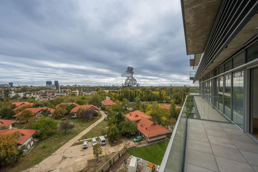 UP-site - 3 camere mobilat complet cu vedere la parc si lac - 33