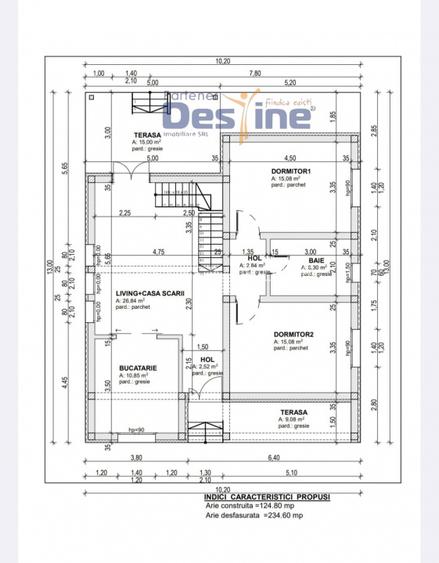 Casa cu mansarda, Dancu 470 mp teren, 155 mp suprafata utila - 5