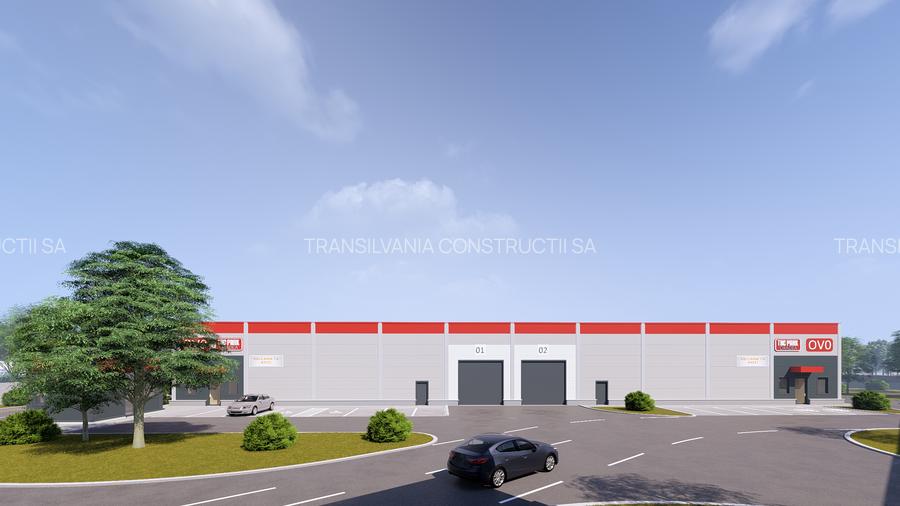 Proiect NOU Hala OV0: Spațiu industrial modern de închiriat - 1.113 mp - 3