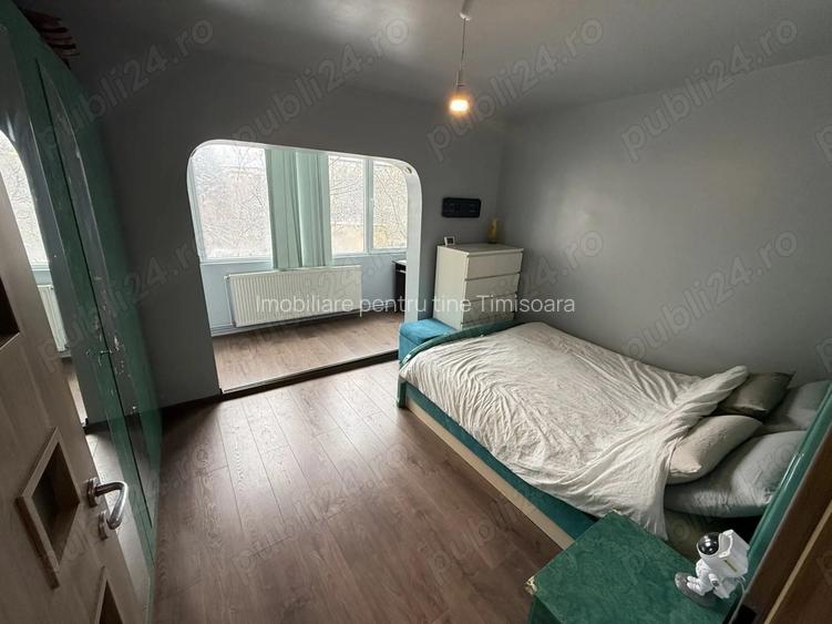 Apartament 3 camere decomandat Aradului etaj 1 Piata Verde amenajat  centrala - 6