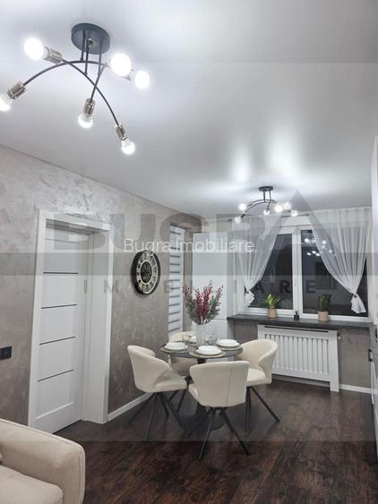 Apartament 3 camere, 59 mp, parcare, TOTUL NOU, zona Mega Image - 5