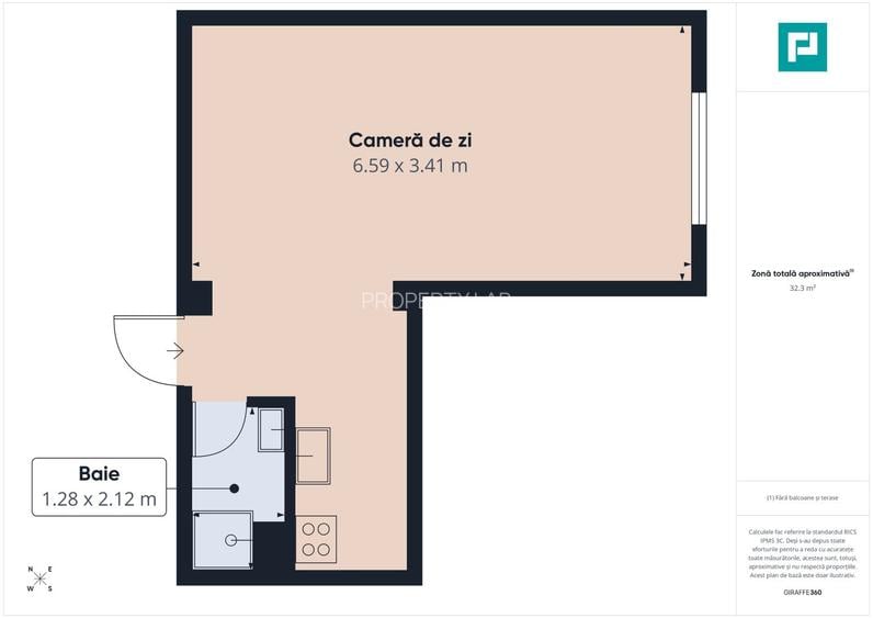 Apartament cochet cu o cameră, zona Gai - 8