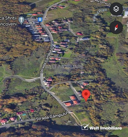 Teren 500 mp, intravilan, Campului, zona superba, COMISION 0% - 3