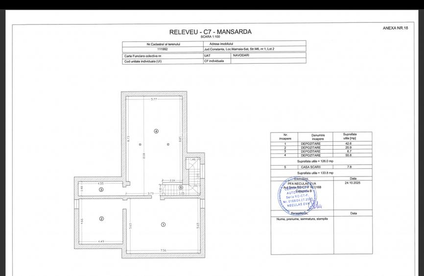 Vila D+P+1 si pod in Mamaia Sat cu teren 1569 mp si suprafata desfasurata 865 mp - 14