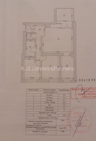 Apartament 3 Camere | Terasa | Parcare Inclusa | Floreasca Residence - 15