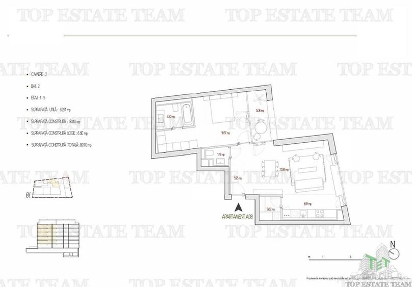 Apartament 2 Camere, bloc Boutique,  Bucuresti, Parcul  Operei - 10