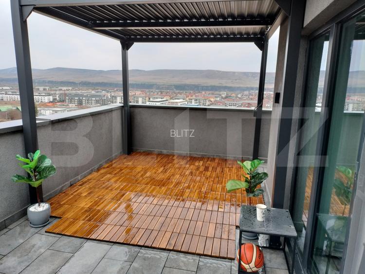 Penthouse superb cu vedere spre padure, cu 2 parcari, etaj retras, 77 mp utili - 20