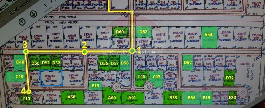 Teren 1,200mp Petresti / Strada Orhideei - 4