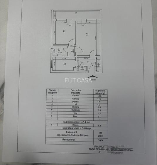 Apartament cu 2 camere DECOMANDAT, etajul 1/10, zona Alexandru cel Bun - 12