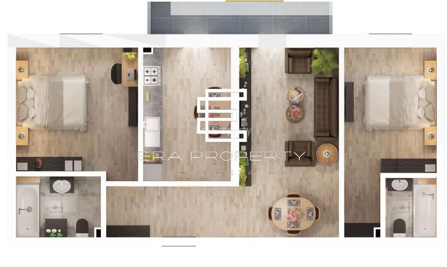 Apartament 3 camere 69 mp , Doamna Stanca, Selimbar - 1