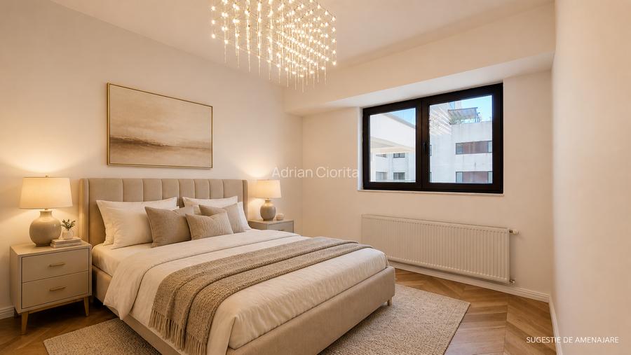 Vita Bella Pipera — 3 cam, 94 mp, mobilat, renovat. Comision 0% TVA 0% - 16