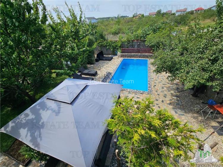 Vila superba, cu piscina, 970mp teren, D+P+E+M, gradina amenajata+pomi fructifer - 28
