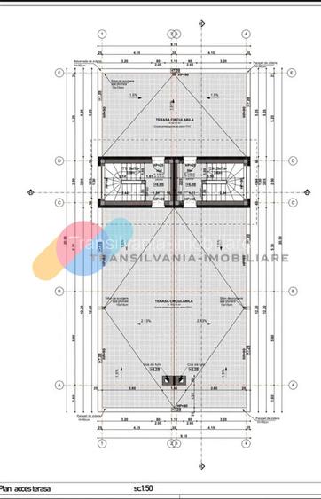 Duplex 162 mp + rooftop 72 mp, curte 180 mp, cartier Voronet - 19