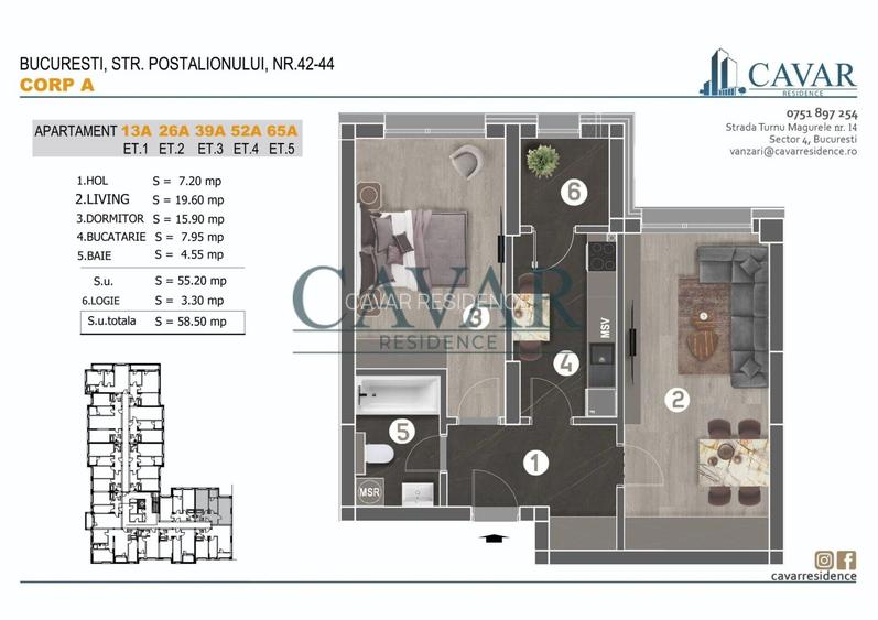 Cavar Residence Postalionului 42-44 Faza Finala - 6