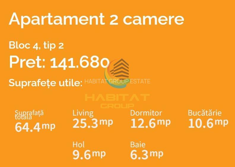 2 camere Grigorescu nou cladire boutique - 11