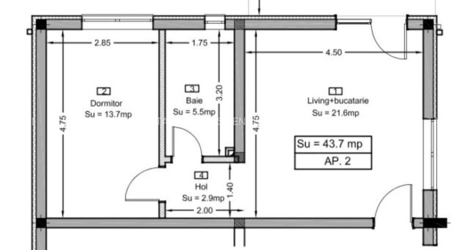 Ap2 92H Tautului Residence + GRADINA - 1