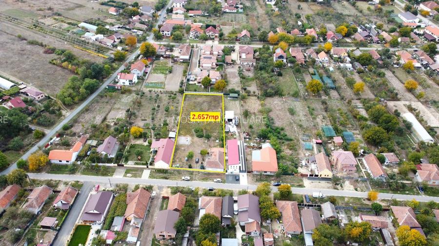 Teren 2.657 mp – toate utilitatile– Urseni, Moșnița Nouă - 5