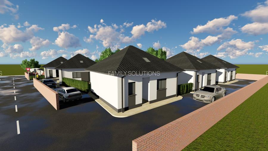 Casa pe parter 3 cam+Pod.Teren 210mp. - 25