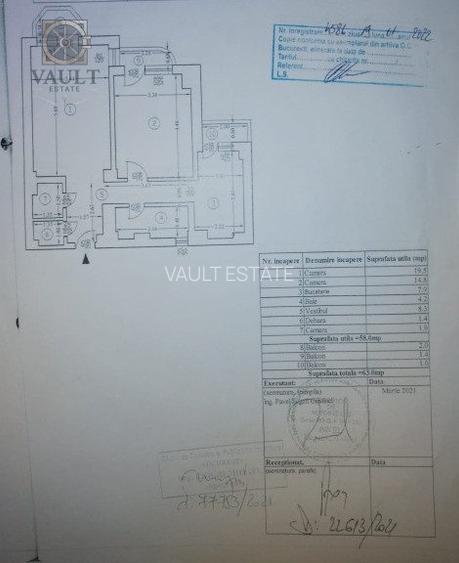 Apartament 2 camere -ETAJ 3 - BULEVARDUL UNIRII  - 3