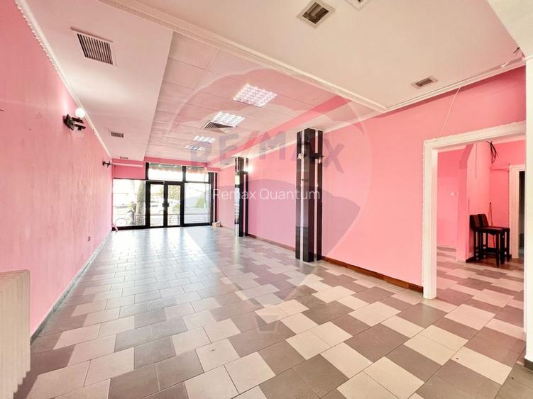 De închiriat spațiu comercial, 122mp în zona Decebal - 17