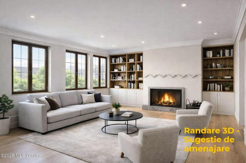 Domnesti - Vila la rosu 276 mp utili, teren 572 mp, garaj 2 locuri - 7