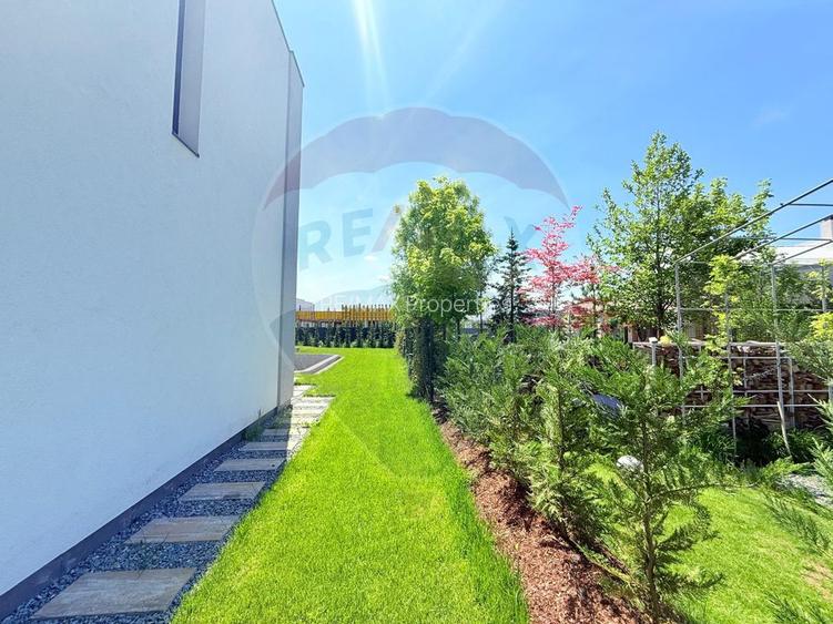 Vilă modernă de vânzare | 5 camere | Dumbrava Vlăsiei | Teren 750 mp - 18