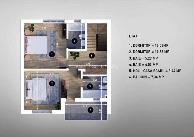 PROMOTIE!!! Casa premium 110mp + 150 mp curte ,Popesti-Leordeni - 6