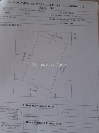 Vând teren intravilan în Costinești  - 3