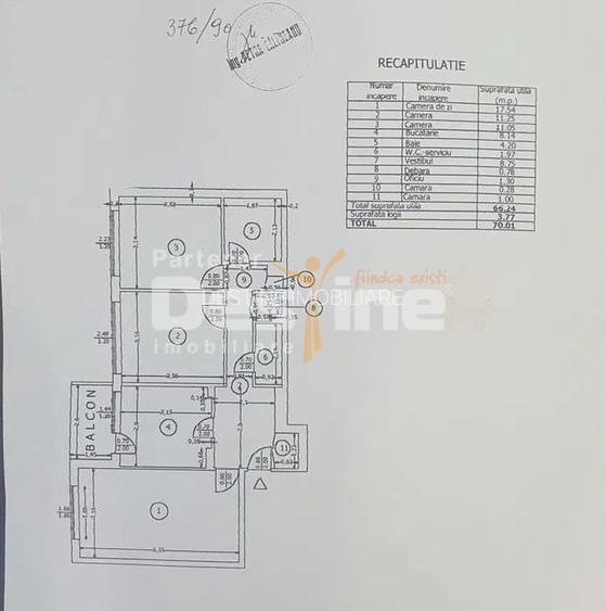 Rahova-Piata Rahova | 3 camere | dec | et 6 | 70mp | loc parcare | 112.000 euro - 8