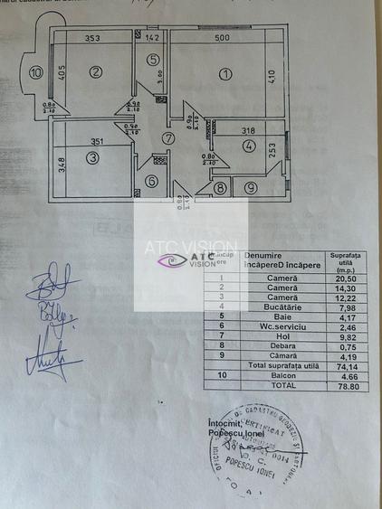 Apartament 3 camere - Novaci - Calea 13 Septembrie - 9