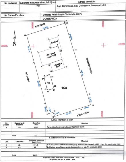 Teren Soseaua Unirii cu constructie si autorizatie de demolare - 1