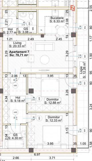 COMISION 0% - Apartament cu 3 camere la etajul 1 in Giroc, zona ESO - 5