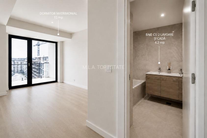 Apartament 3 camere Tip A de vanzare– Infinity Skyline - 3