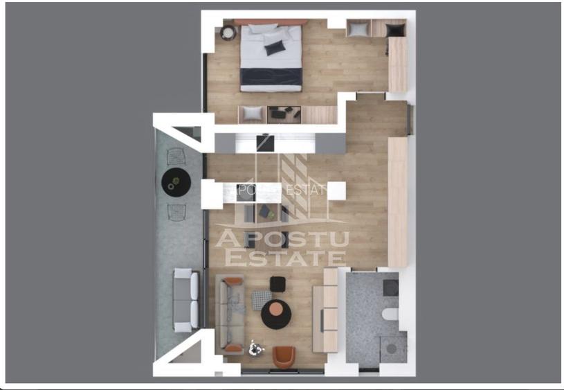 De VÂNZARE apartament 2 camere in bloc nou cu super pozitie - 2